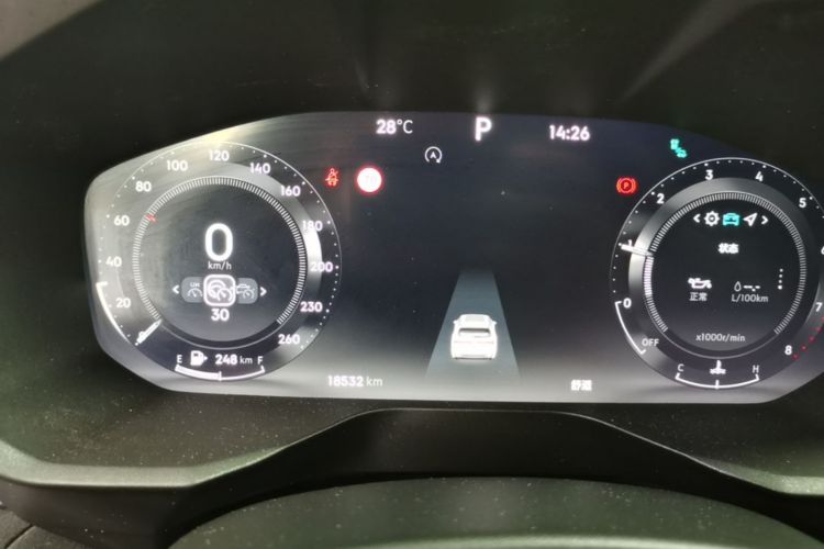 Used Lynk & Co 01 2025 2.0TD Two-Wheel Drive Refreshed Pro Version Instrument Cluster