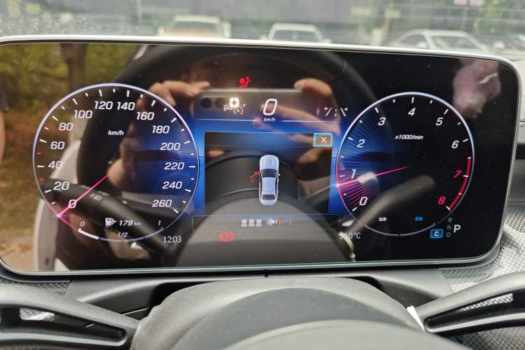 Used Mercedes-Benz C-Class 2024 Facelift C 260 L Night Edition Sport Version Instrument Cluster