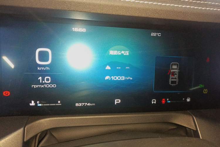 Used Tank 300 2023 Off-Road Edition 2.0T Conqueror Instrument Cluster