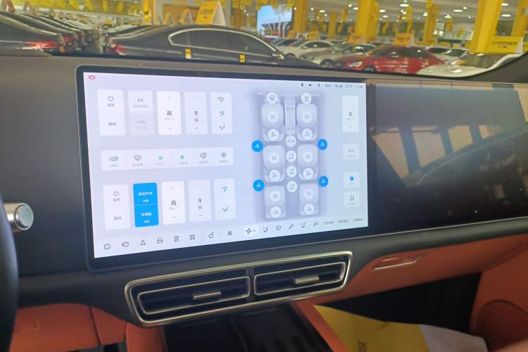 Used Li Auto L9 2024 Ultra Model Audio And AC Panel