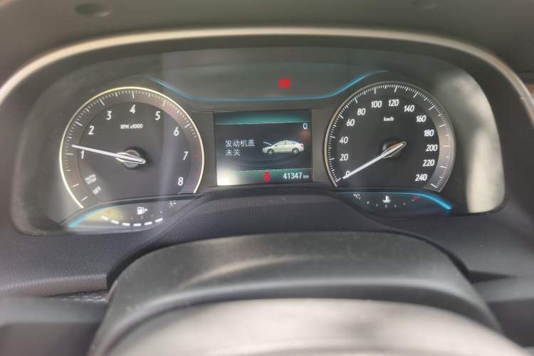 Used Buick GT 2021 Exemplar 1.5L Automatic Elite Version Odometer Close Up