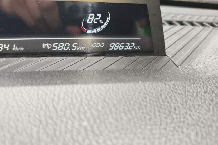 Used NETA V 2022 Chao 400 Lite Odometer Close Up