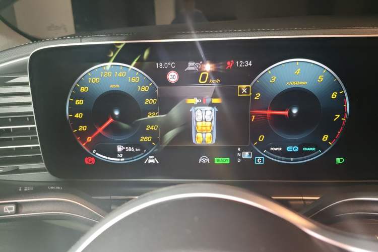 Used Mercedes-Benz GLS 2021 Refresh GLS 450 4MATIC Fashion Edition Instrument Cluster