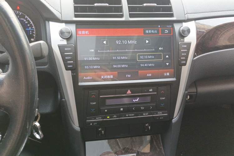 Used Toyota Camry 2015 2.0G Premier Edition Audio And AC Panel