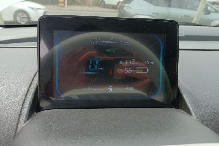 Used CHANGAN NEVO Lumin 2024 205km Orange Wind Edition Instrument Cluster