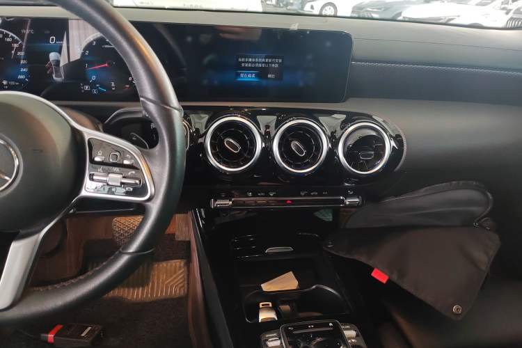 Used Mercedes-Benz A-Class 2021 A 200 L Sport Sedan Dynamic Model Audio And AC Panel