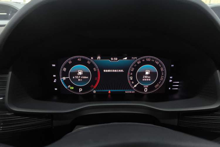 Used Skoda Kodiaq GT 2019 TSI330 Two-Wheel-Drive Luxury Edition China VI Standard Instrument Cluster