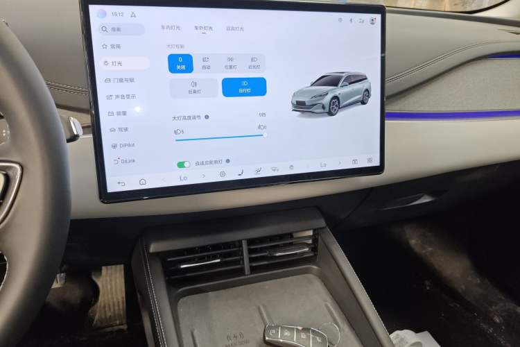 Used BYD Seal 06 DM-i Touring 2025 DM-i Touring High-End Model Audio And AC Panel