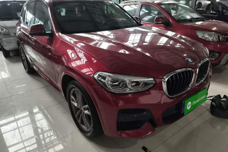 Used BMW X3 2019 xDrive28i M Sport Package Front Right 45 Deg
