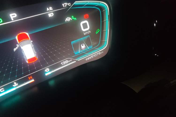 Used BYD Song PLUS 2020 1.5T Automatic Flagship PLUS Odometer Close Up