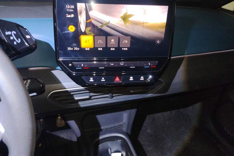 Used Volkswagen ID.3 2022 Pure Edition Audio And AC Panel