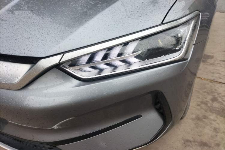Used BYD Qin PLUS 2021 EV 400KM Luxury Model Left Front Headlight