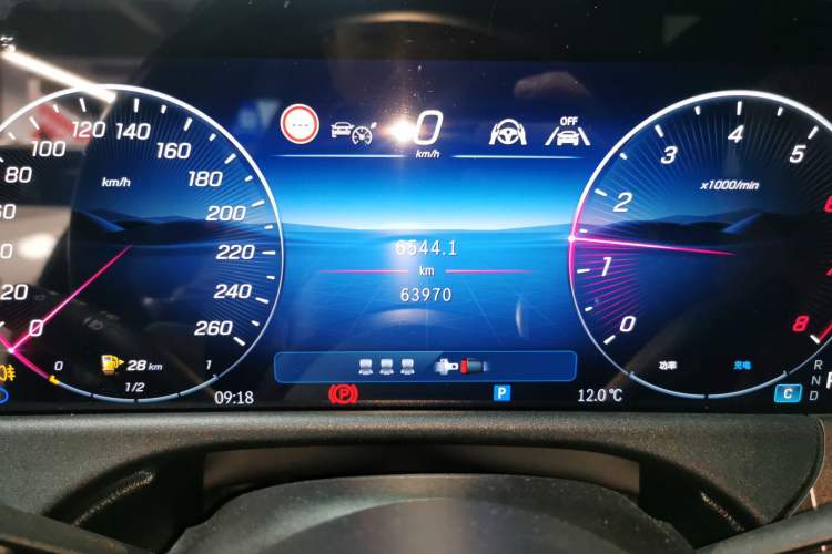 Used Mercedes-Benz E-Class 2024 E 300 L Stylish Model Instrument Cluster