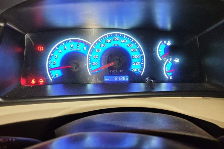 Used BYD F3 2013 Energy-Efficient Model 1.5L Manual Comfort Version Instrument Cluster