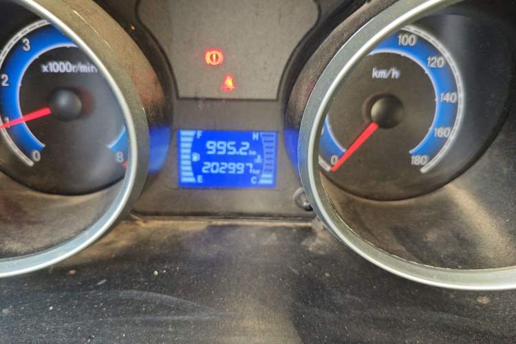 Used CHANGAN KAICHENG Ruixing M60 2020 1.5L Standard Version China VI 6-Seater DAM15KR Odometer Close Up