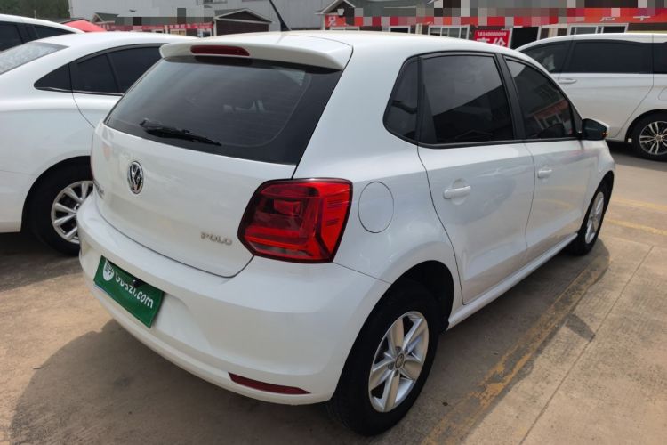 Used Volkswagen Polo 2016 1.4L Automatic Trendy Model Rear Right 45 Deg