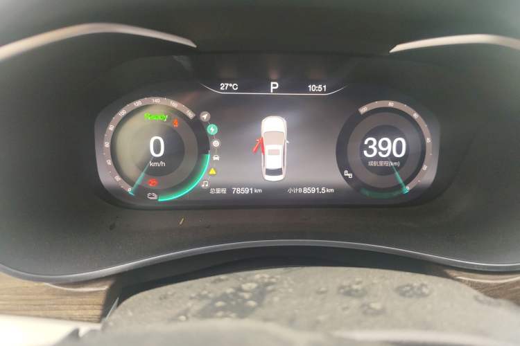 Used BAIC Beijing EU5 2018 R500 Smart Wind Edition