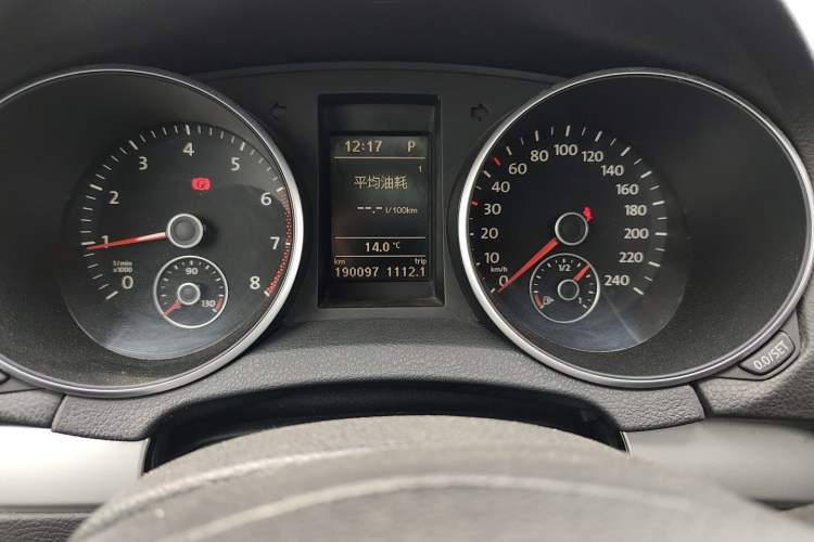 Used Volkswagen Golf 2011 1.4 TSI Comfort Travel Edition Instrument Cluster