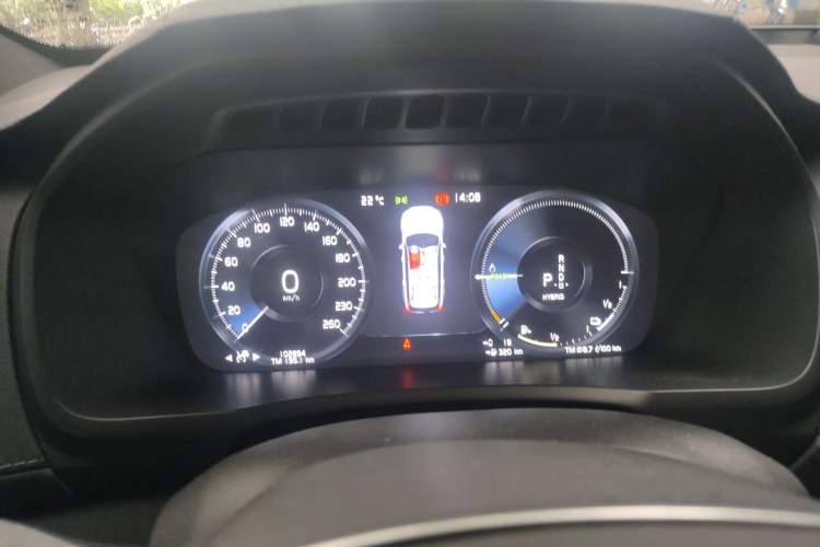 Used Volvo XC90 New Energy 2021 E-Drive Hybrid T8 Luxury Flagship 7-Seater Instrument Cluster