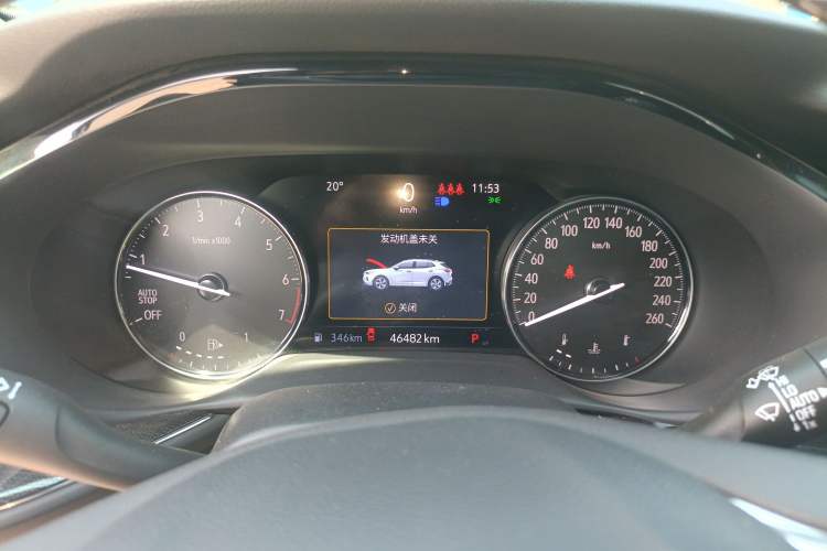 Used Buick Envision 2022 Encore S 552T Two-Wheel-Drive Luxury Model Instrument Cluster