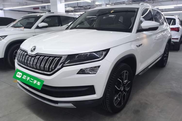 Used Skoda Kodiaq 2019 Facelifted TSI330 5-Seater Two-Wheel-Drive Luxury Enjoyment Edition China VI Standard
