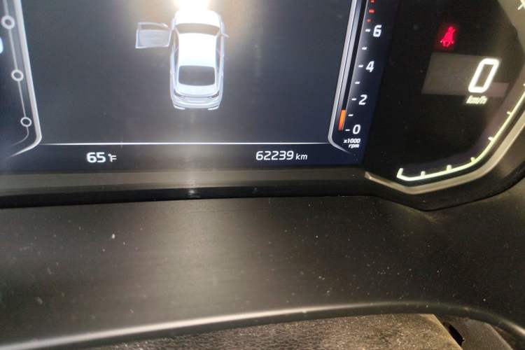 Used Kia K3 2021 Revised 1.5L CVT Fashion Edition Odometer Close Up