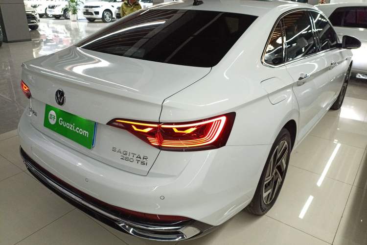 Used Volkswagen Sagitar 2023 280TSI DSG Beyond Lite Edition Rear Right 45 Deg