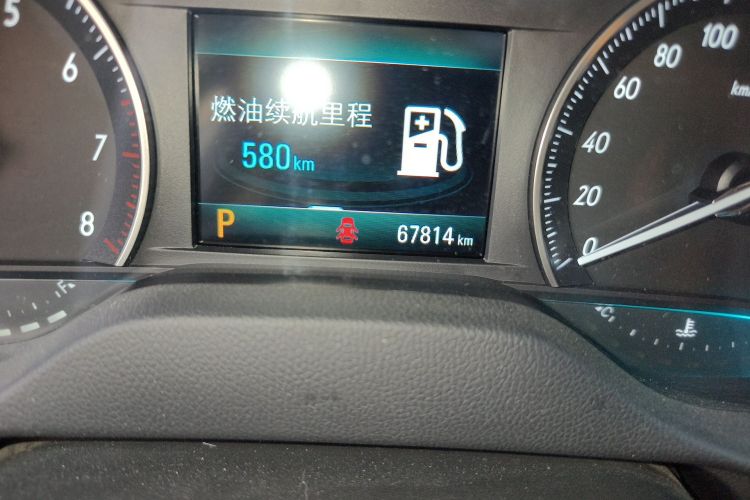 Used Buick GT 2021 Revised Version Flagship 1.5L Automatic Elite Edition Odometer Close Up