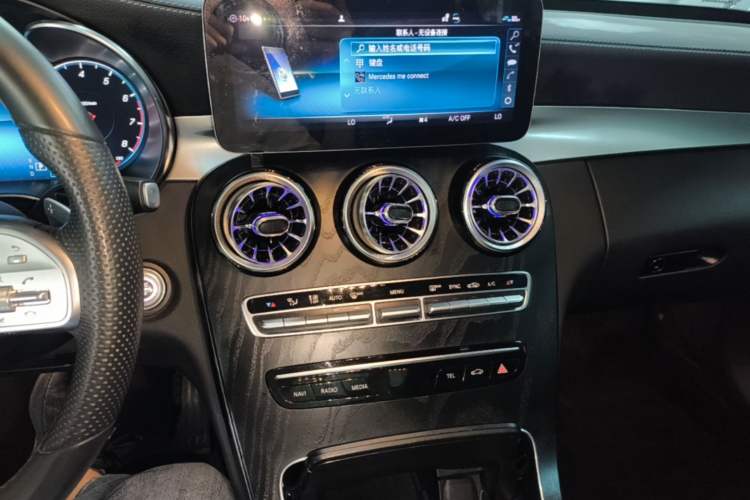 Used Mercedes-Benz C-Class 2021 C 200 L Fashion Edition Sport Version Audio And AC Panel