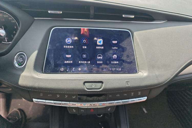 Used Cadillac XT4 2020 Revised Version 28T Two-Wheel Drive Luxury Edition Audio And AC Panel