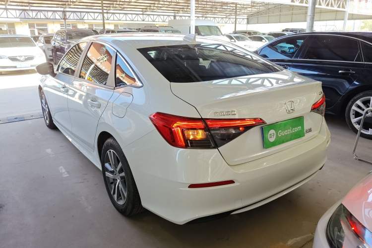 Used Honda Civic 2023 240TURBO CVT Dynamic Edition Rear Left 45 Deg