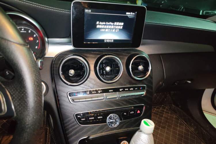 Used Mercedes-Benz C-Class 2018 C 200 L Sport Edition Audio And AC Panel