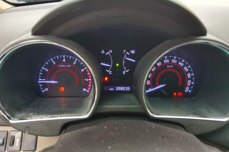 Used Toyota Highlander 2012 2.7L Two-Wheel Drive 7-Seater Elite Edition Instrument Cluster