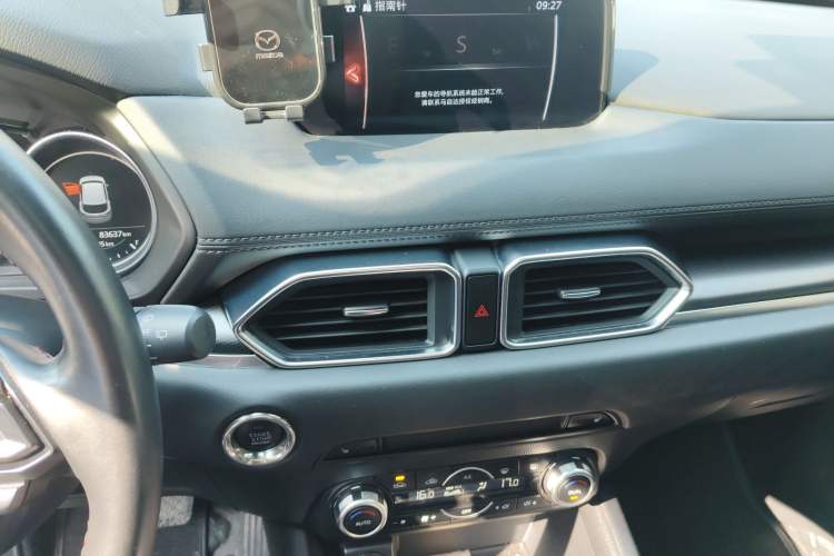 Used Mazda CX-5 2021 2.0L Automatic Two-Wheel Drive Black Knight Audio And AC Panel