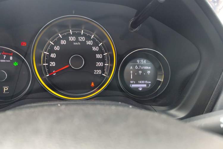 Used Honda XR-V 2017 1.8L VTi CVT Luxury Edition Odometer Close Up