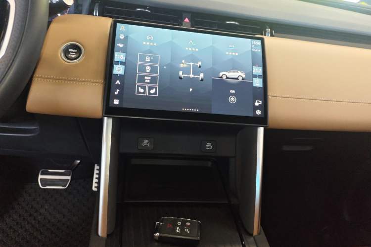 Used Land Rover Discovery Sport 2024 Luxury Custom Edition Audio And AC Panel