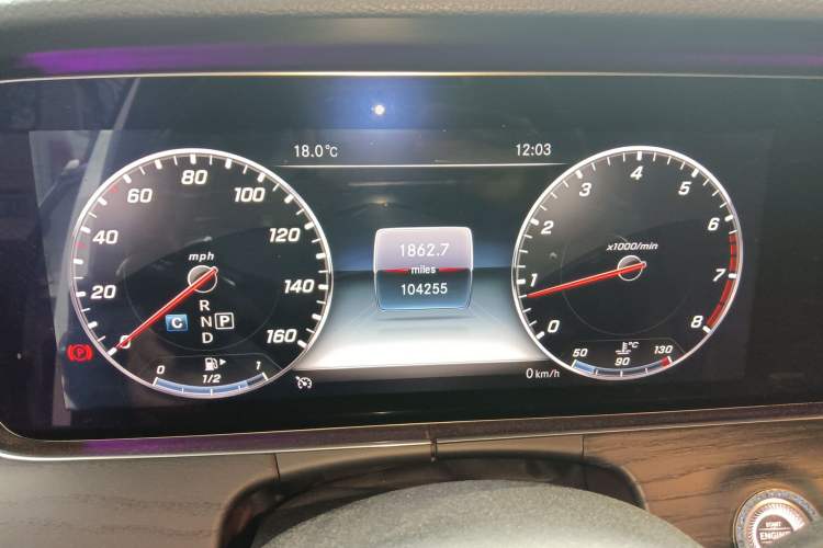 Used Mercedes-Benz E-Class 2019 E 200 L Sport Edition Instrument Cluster