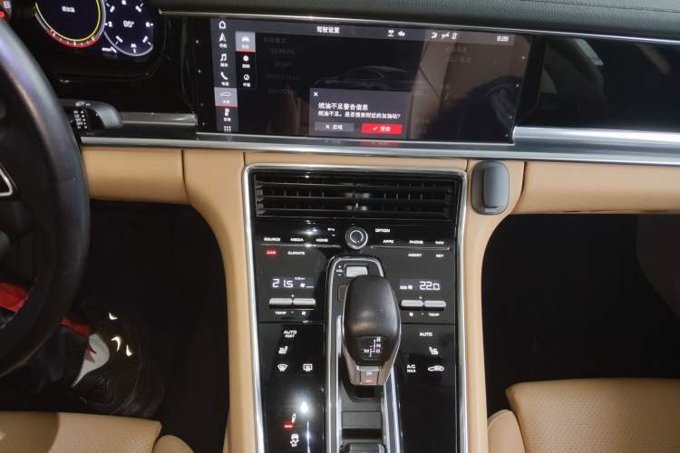 Used Porsche Panamera 2021 Panamera 2.9T Audio And AC Panel