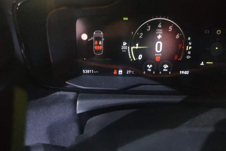 Used Lynk & Co 03 2019 03+ 2.0TD Automatic Wind-Chasing Edition Odometer Close Up