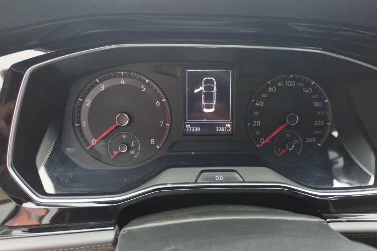 Used Volkswagen Sagitar 2020 280TSI DSG Comfort Version China VI Standard Odometer Close Up