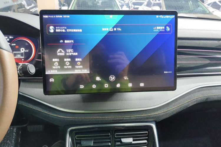 Used BYD Tang New Energy 2021 DM 2.0T Four-Wheel Drive High-Performance Flagship Model Audio And AC Panel