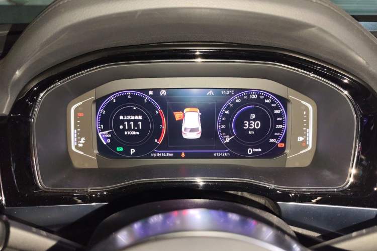 Used Volkswagen Teramont X 2019 530 V6 Four-Wheel Drive Prestige Flagship Edition Instrument Cluster