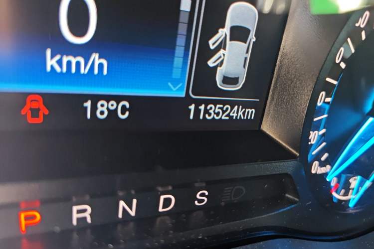 Used Ford Mondeo 2017 EcoBoost 180 Stylish Model Odometer Close Up