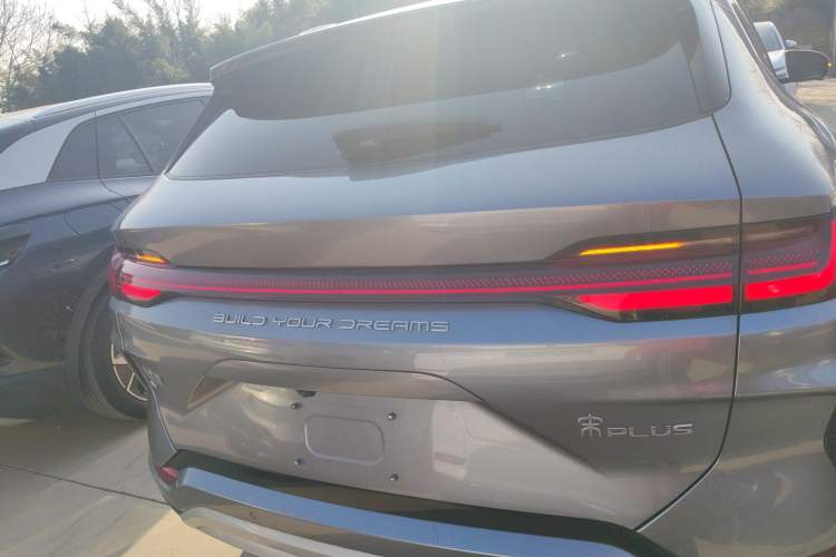 Used BYD Song PLUS New Energy 2023 Champion Edition EV 605KM Flagship PLUS Rear