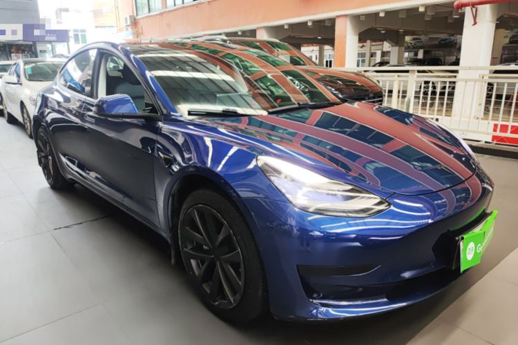 Used Tesla Model 3 2020 Standard Range Rear-Wheel Drive Upgraded Version Front Right 45 Deg