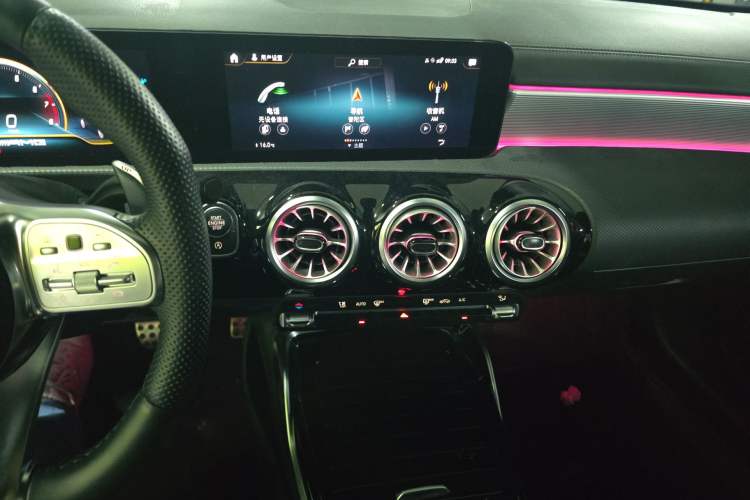 Used Mercedes-Benz A AMG 2020 AMG A 35 L 4MATIC Audio And AC Panel