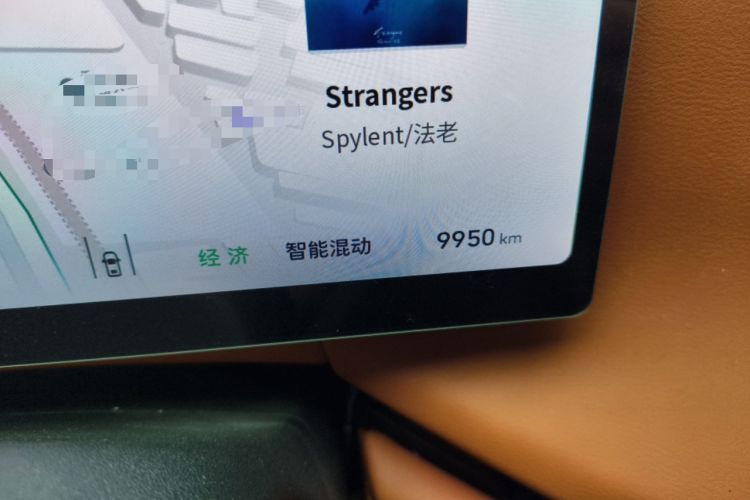 Used Wey Lanshan 2025 Four-Wheel Drive Max Odometer Close Up