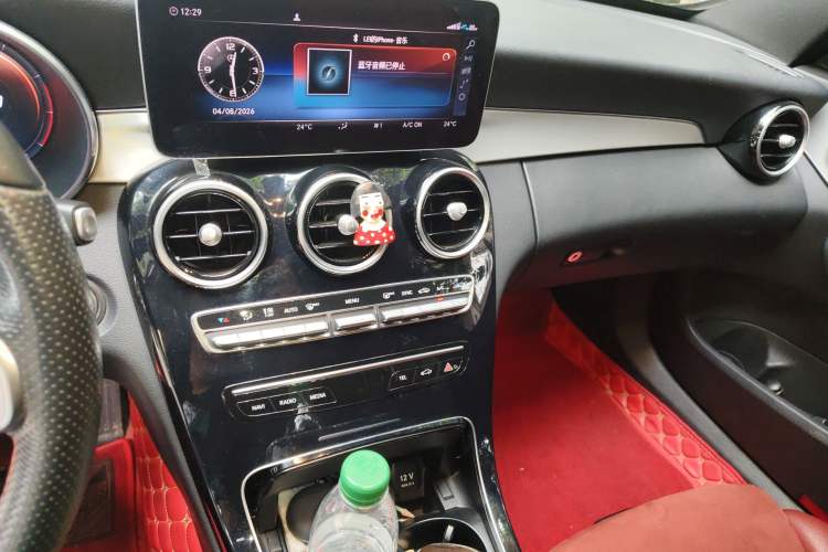 Used Mercedes-Benz C-Class 2019 C 260 Sport Edition Audio And AC Panel