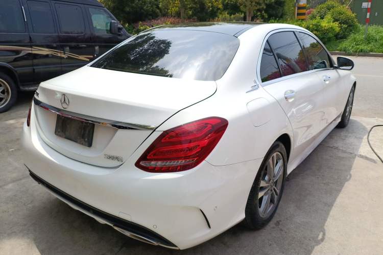Used Mercedes-Benz C-Class 2018 C 200 L Sport Edition Rear Right 45 Deg