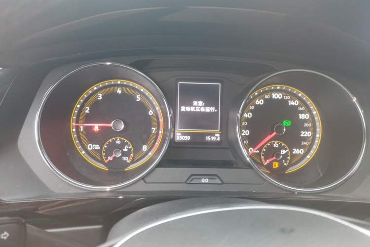 Used Volkswagen Tiguan L 2020 330TSI Automatic Two-Wheel Drive Smart Luxury Edition China VI Standard Instrument Cluster